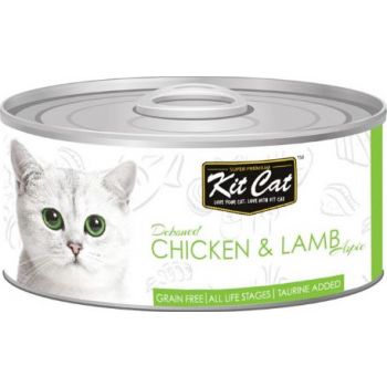  Kit Cat Wet Food Chicken & Lamb 80g 