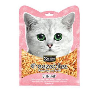  Kit Cat Freeze Dried Cat Treats Shrimp 10g 