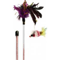 Nutrapet Flying Mouse Cat Wand 80cm