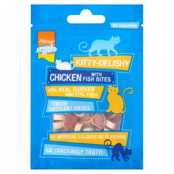  Kitty Chicken with Fish Bites - 30g 