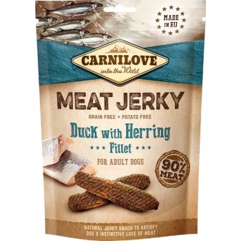  Carnilove Jerky Snack Duck with Herring Fillet 100g 