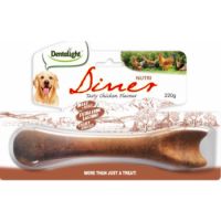 Dentalight 8" Nutri Diner Tasty Beef Flavour×1pc 220g