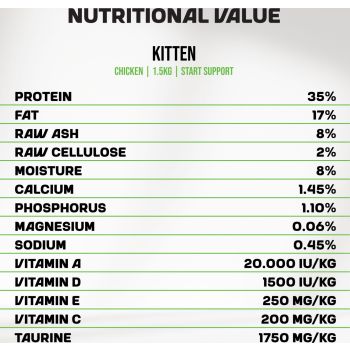  My Food Chicken Kitten Food Start Support 1.5 Kg 