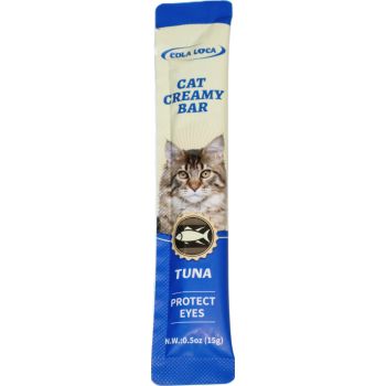  Cola Loca Cat Creamy Bar – Tuna  Flavour – 1 x 15g Tube 