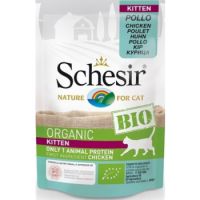 Schesir Cat Pouch Bio - Kitten Chicken (85g)