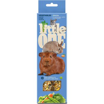  Little One Sticks for guinea pigs, rabbits and chinchillas with vegetables 2x60g 
