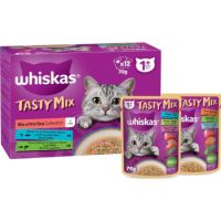 Whiskas Tasty Mix of the Sea Collection in Jelly Wet Cat Food - 12X70G