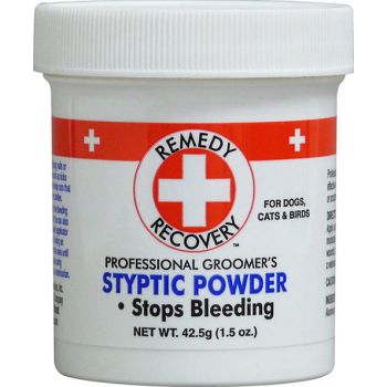  Remedy + Recovery Professional Groomer's Styptic Powder, 42.5g, White 