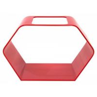 Zoo Med 1 Gal Betta Condo Hexagon, Red