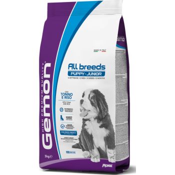  Gemon All Breeds Puppy and junior with Tuna and Rice 3 KG 