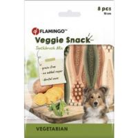 Flamingo Veggie Adult Toothbrush Dog Treats 10cm 8c