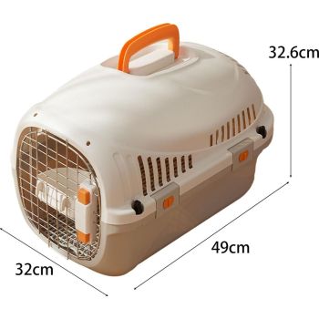  Pado Puppy Porter Pet Carrier 49x32x32cm-White 