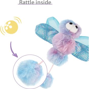  GiGwi Cat Toys Catch & Scratch Dragonfly 