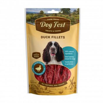  Dog Fest Duck fillets for adult dogs - 90g (3.17oz) 