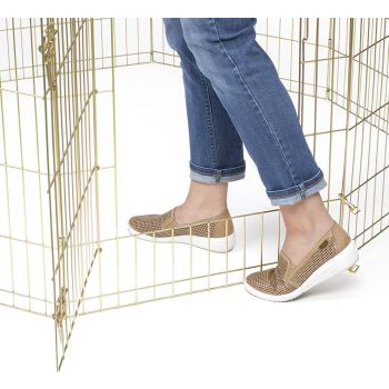  MidWest Foldable Exercise Pen With Door – Gold Zinc 36inch 