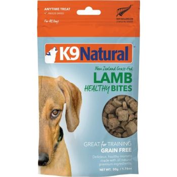  K9 Natural Freeze Dried Lamb Bites Dog Treats 50g 