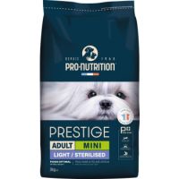 Pro Nutrition  Prestige  Dog Dry Food  Adult  Mini Light / Sterilised 3kg