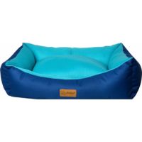 DONDURMA rectangular with sides blue/light blue 50x38x19 cm S