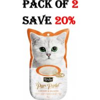 Kit Cat Purr Puree Tuna & Salmon 15g x 2
