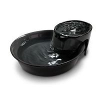 Water Fountain Ceramic  Big Max Style - BLACK 128oz (3.8 L)