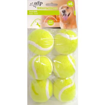  Fetch Balls Dog Toys 6pack 