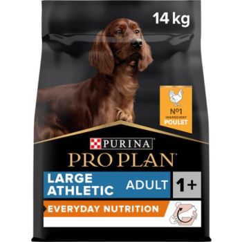  PRO PLAN LARGE ATHLETIC ADULT Dog Dry Food Chkn 14kg 