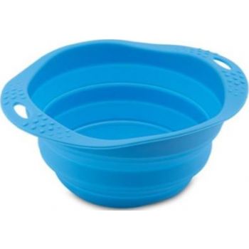  Beco Dog Travel Bowl Blue Large 22 x 8 x 18cm | Capacity - 1.25L 