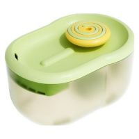 Lollipop Water Fountain for Cats Green 70oz