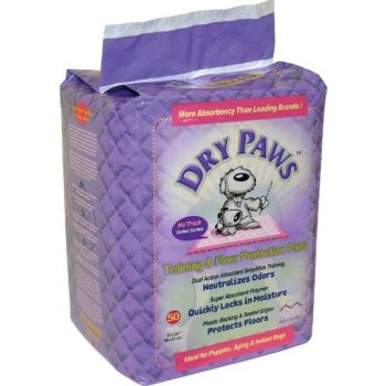  Midwest Dry Paws Training & Floor Protection Pads 50 Counts Pack 