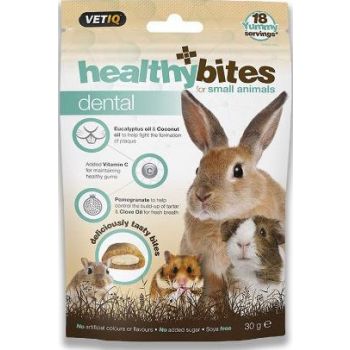  VetIQ Healthy Bites Dental for Small Animals 30g 