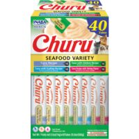 Inaba Churu Tuna & Seafood Variety Box 40PCS