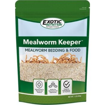  Exotic Nutrition Mealworm Keeper 1LB 
