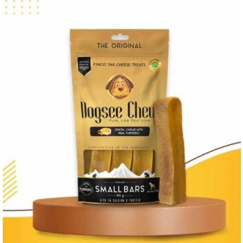  Dogsee Turmeric Small Bars: Long-Lasting Dental Chews For Small Dogs 100g 