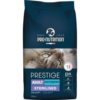  Prestige Cat Dry Food  Adult Sterilized  Fish  10 kg 