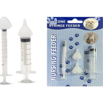  Pet Baby Syringe Feeder Kit 4pcs Kit-5ml 1ml 