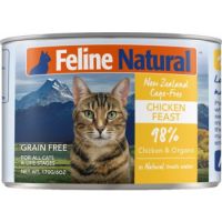 FELINE NATURAL CANNED CHICKEN CAT WET FOOD 170G