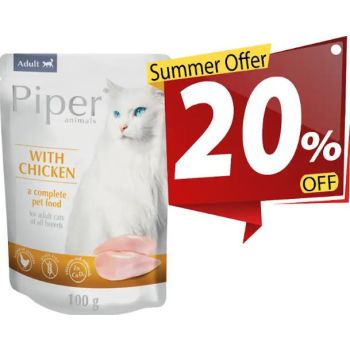  Piper Cat Adult Chicken 100g 