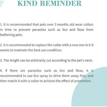  Bioline Flea and Tick Collar Cat 35cm[Flavor - Eucalyptus & Lemon] 