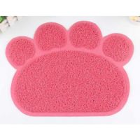 Petbroo Litter Tray Mat Pink And Black Color