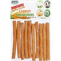 EXOTIC MUNCHERS CARROT CRUNCHERS - 10 PCS