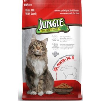  Jungle Adult Cat Dry Food with Lamb 500 g 