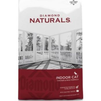  Diamond Naturals Indoor Cat Dry Food Chicken & Rice Formula 8.16kg 