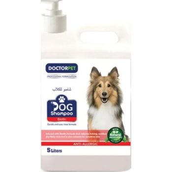  Doctor Pet Biotin Dog Shampoo - 5 Liters 