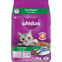 Whiskas Adult Tuna Flavour Dry Cat Food - 1.2KG