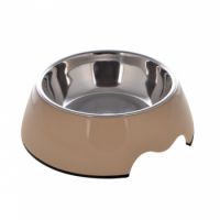 Nutrapet Melamine Round Bowl Brown XL:27 *9Cms 1400/ml47.2oz