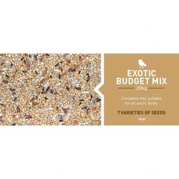  Exotic Budget Mix Bird Food 20 KG 
