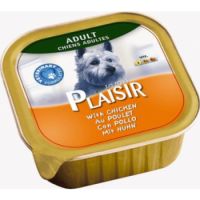 PLAISIR DOG FOOD WITH CHICKEN 150G X1