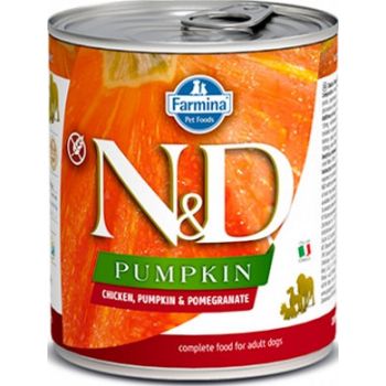  Farmina N&D Chicken, Pumpkin & Pomegranate Dog Wet  Food, 285g 
