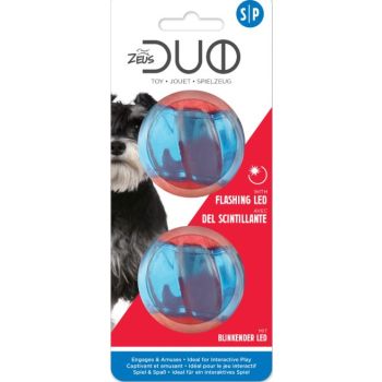  Zeus Duo Ball, 5cm with LED, 2pk 