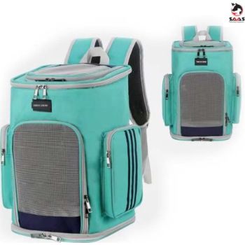  Saas Cats Travelling Bagpack 25x27x40 CM Green 